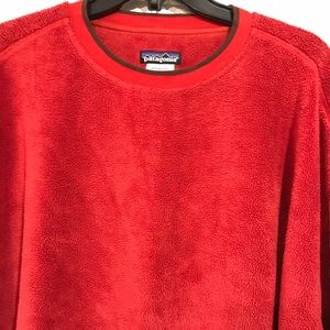 Patagonia Fleece Red Pullover